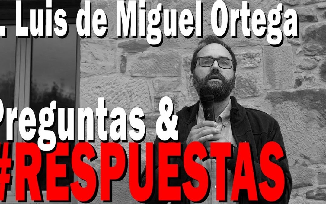 Luis de Miguel Ortega: «hay que crear alternativas a la tiranía mundial»
