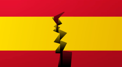 El esperpento del estado de «no» derecho español