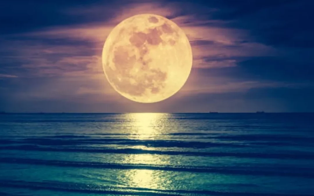 El cielo de agosto 25. Luna llena en Acuario
